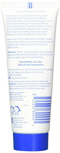 Vanicream Moisturizing Skin Cream For Sensitive Skin 4 Ounce Pack of 2