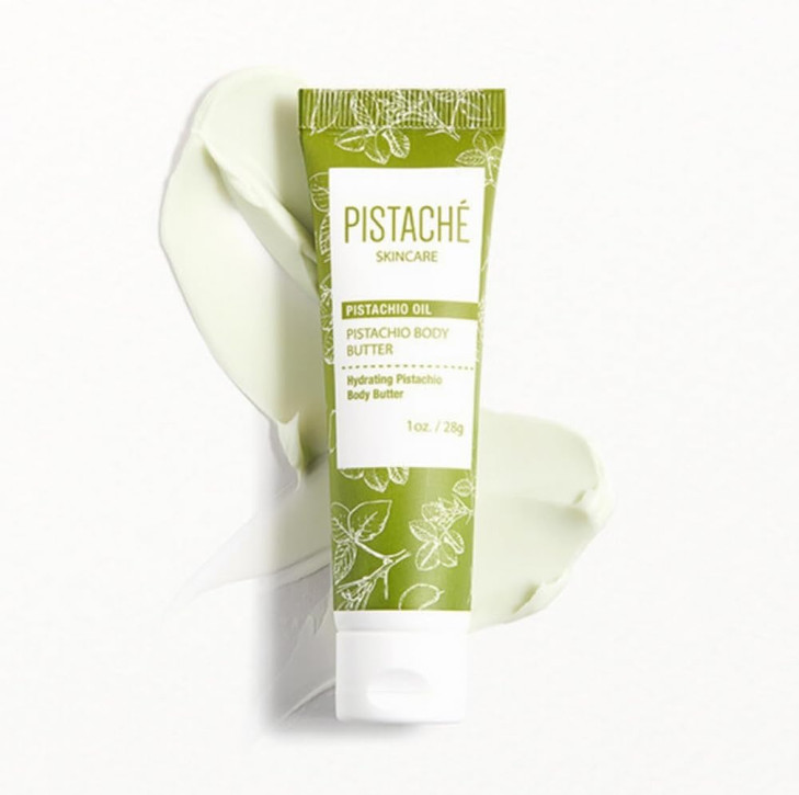 Pistach Skincare Pistachio Oil Whipped Body Butter Cream Moisturizer aka The Boyfriend Body Butter Trio Travel Packet Se