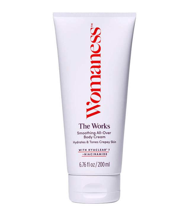 Womaness The Works AllOver Toning Body Cream Firming Body Lotion for Women Hydrating Body Lotion for Dry Skin with Niaci
