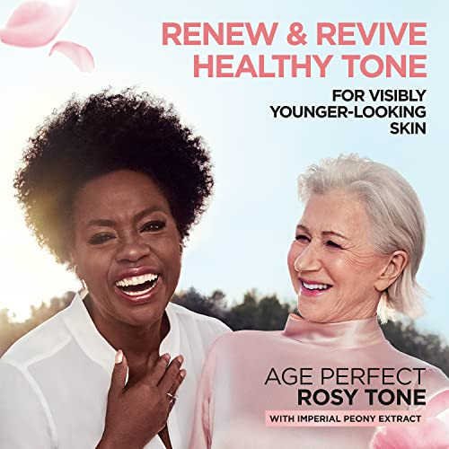 LOreal Paris Age Perfect Rosy Tone AntiSagging Face Moisturizer Renew Revive Healthy Tone 17 oz Packaging May Vary