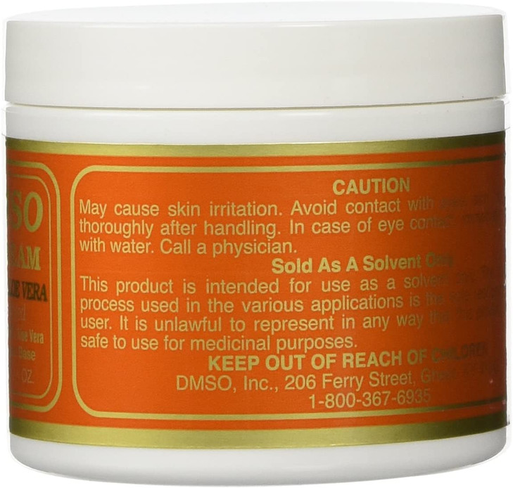 Dmso DMSO Cream Rose Scented 2 oz