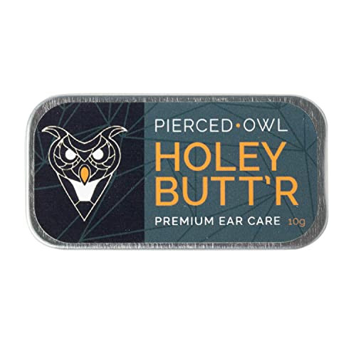 Pierced Owl Holey Buttr Premium Stretched Ear Lobe Cream Vegan 10g 35 ounce