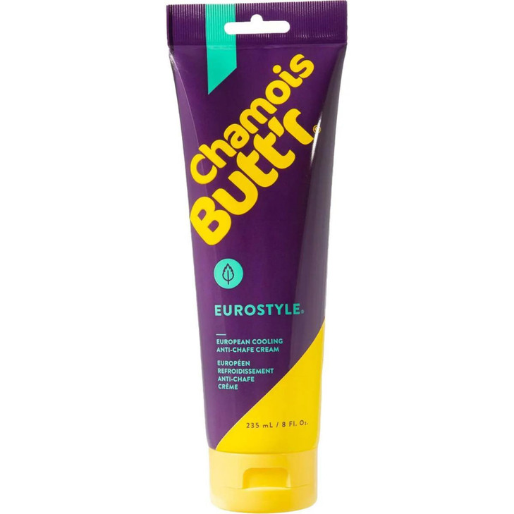 Chamois Buttr Eurostyle AntiChafe Cream 8 ounce tube ESCB8OZT