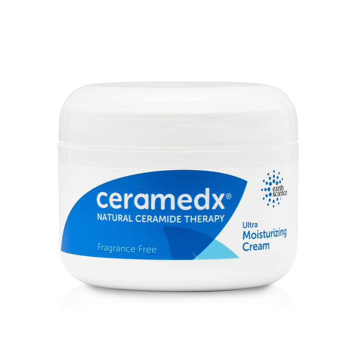 Ceramedx Ultra Moisturizing Natural Ceramide Cream Unscented for Dry Sensitive Skin 6 oz
