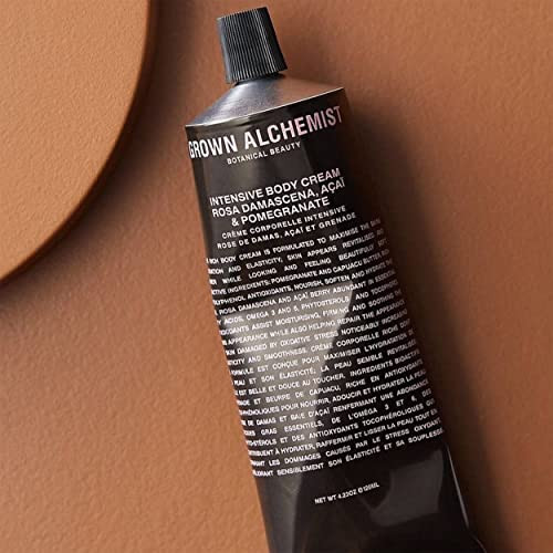 Grown Alchemist Intensive Body Cream Rosa Damascena Acai Pomegranate Nourishing Moisturizer Cream that Repairs and Balan