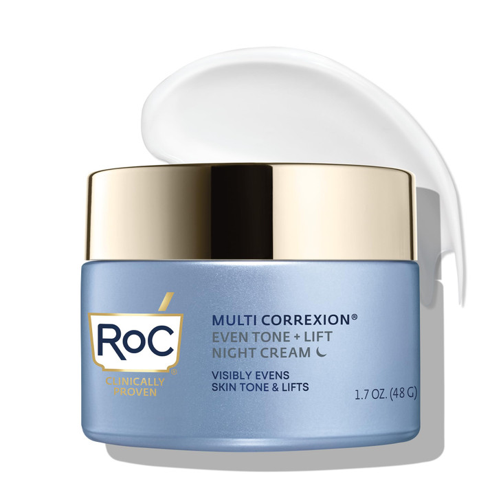 RoC Multi Correxion 5 in 1 Restoring Anti Aging Night Cream for Face with Hexinol 17 Ounces Packaging May Vary