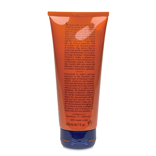 LErbolario Body Cream Moisturizing Body Butter for Dry Skin with AntiOxidant Patchouli Leaf Skin Care for All Skin Types