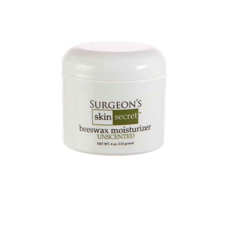 Surgeons Skin Secret Beeswax Moisturizer 4oz Jar Unscented