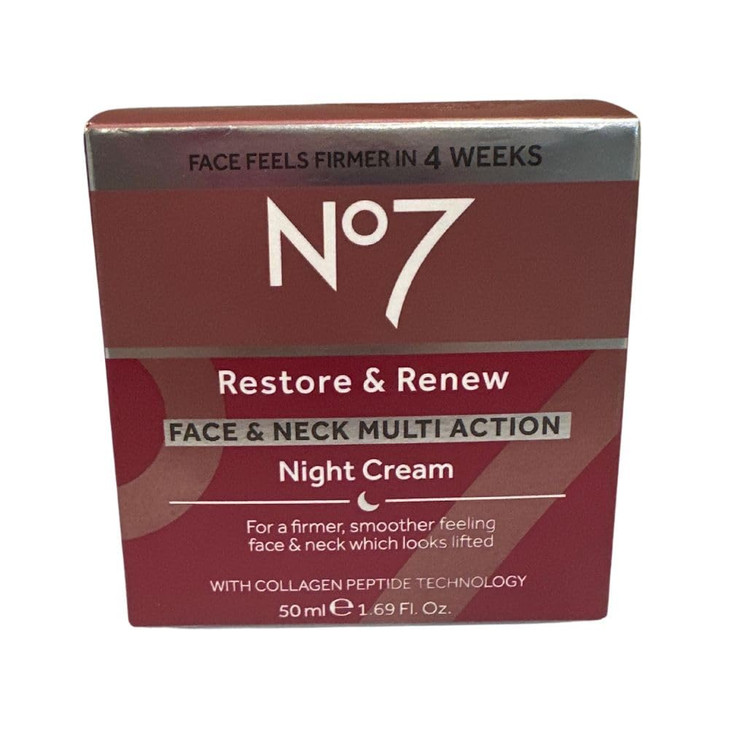 No7 Restore and Renew Night Cream 16 oz