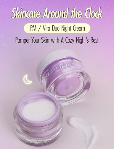 NEOGEN x JOAN KIM Vita Duo Night Cream 50 g 176 Oz Hydrating Cooling Relaxing Night Cream with Vitamin E and Lavender Ko