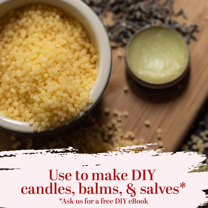Organic Beeswax Pellets Beeswax for Candle Making Wax Food Wraps Furniture Polish Lip Balm Making Food Grade 100 Pure Ye