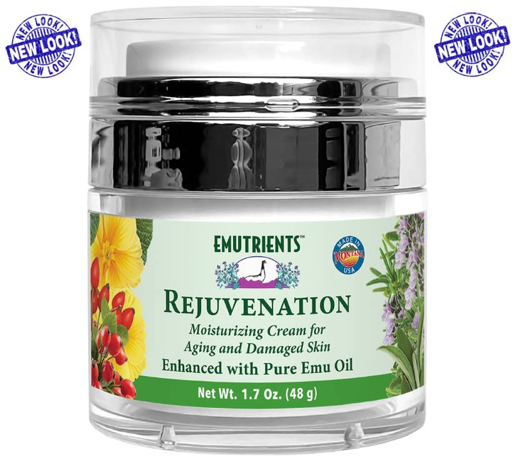 Montana Emu Ranch Rejuvenation Cream 17 Ounces Enhanced with Pure Emu Oil