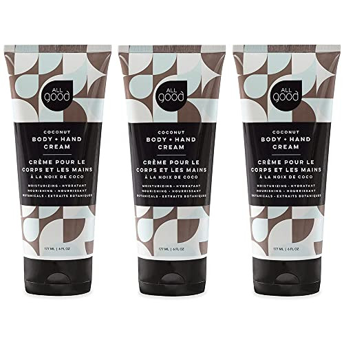 All Good Hand Body Lotion Moisturizing Organic Lotion Essential Oils Calendula Cocoa Butter Coconut Rose Hip Oil Non GMO