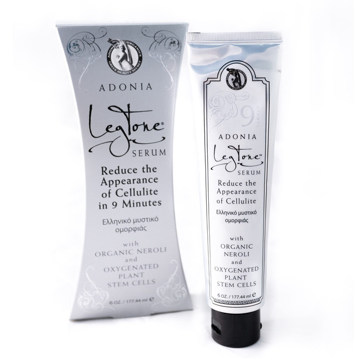 Adonia Organics LegTone Organic Cellulite Cream Natural AntiCellulite Treatment Firms Tightens Smooths Skin