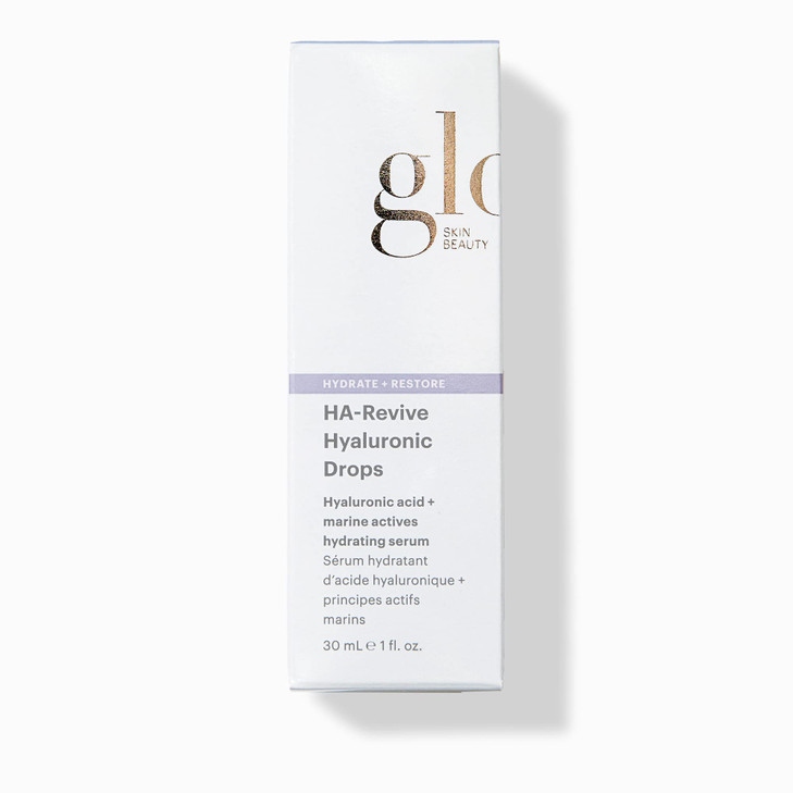 Glo Skin Beauty HARevive Hyaluronic Drops Hydrating Serum Boosts Moisture Levels for Refreshed Radiant Skin 1 Fl Oz