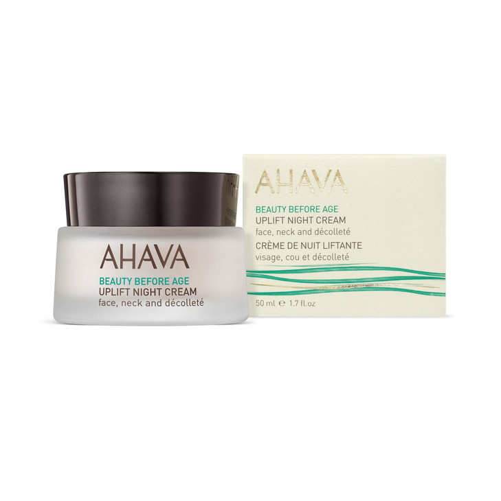 AHAVA Uplift Night Cream Rich Melting Night Cream to Lift Firm Tighten Skin AntiAging Effect by Reducing Deep Wrinkles E