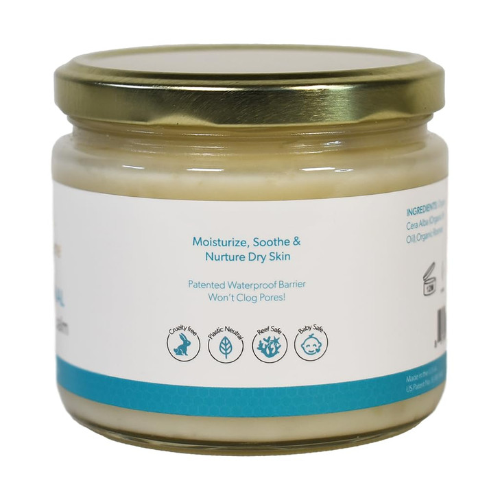 Waxelene Original Aerated Balm Large Jar Organic Multipurpose Ointment the Petroleum Jelly Alternative Eczema Dry Sensit