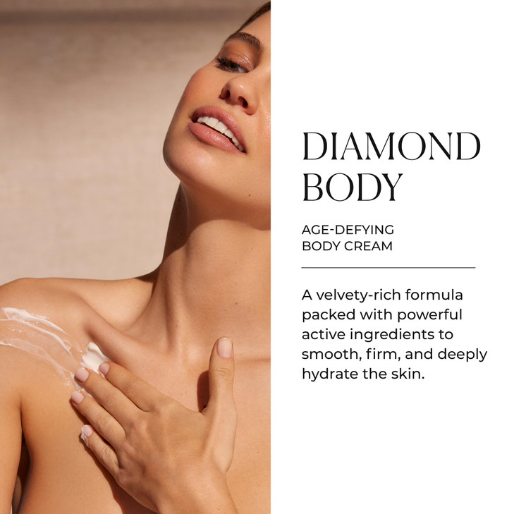 Natura Biss Diamond Body Cream AntiAging Body Moisturizer Nourishes and Firms Skin 95 Oz