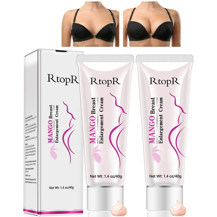 Petansy 2 Pack Breast Firming Enlargement Cream Massage for Tightening Bigger Bust Womens Moisturizer
