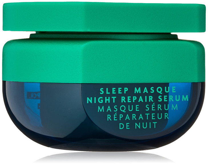 RCo BLEU Sleep Masque Night Repair Serum Overnight Hair Repair Nourishes and Revitalizes with Green Caviar Restores Shin