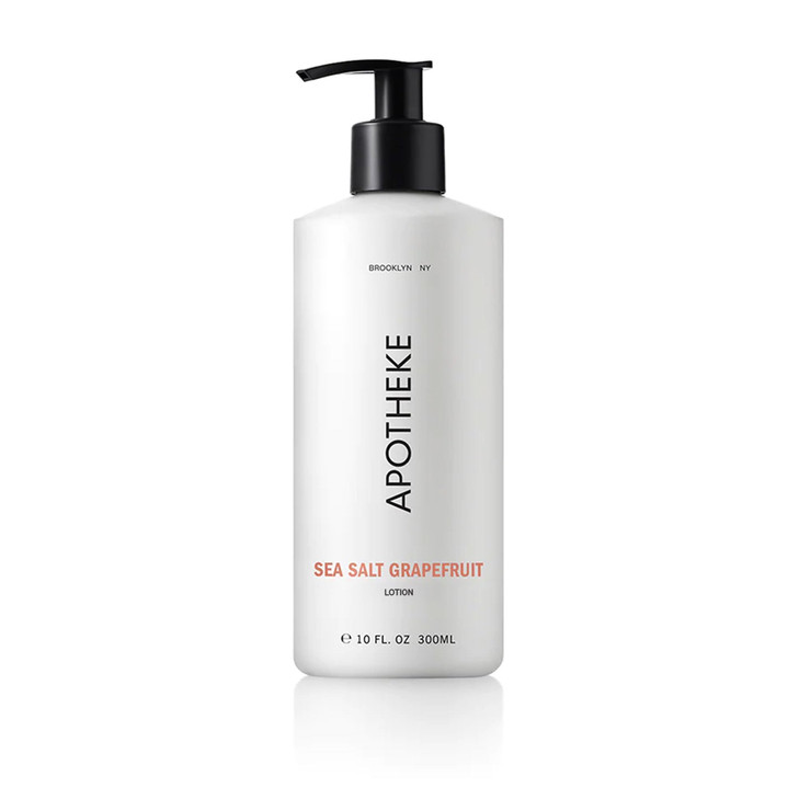 APOTHEKE Scented Hand Body Lotion Sea Salt Grapefruit 10 Fl Oz Nourishing Body Moisturizer Cream for Dry Skin Gentle Dai