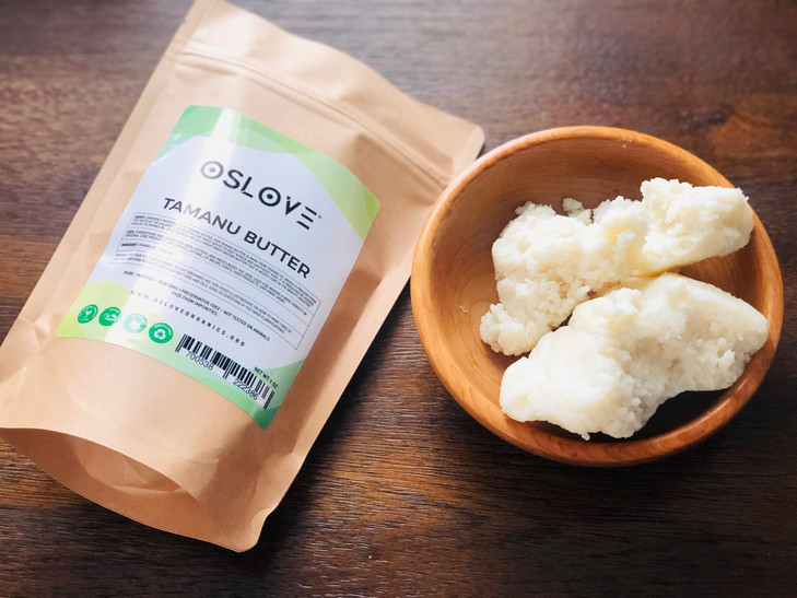 Oslove Organics Tamanu Butter 8 oz Use in Soaps Body Butters Salves Lotions and Cremes