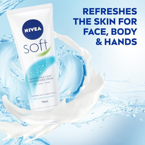 Nivea Soft Tube Moisturising Body Cream 75 ml