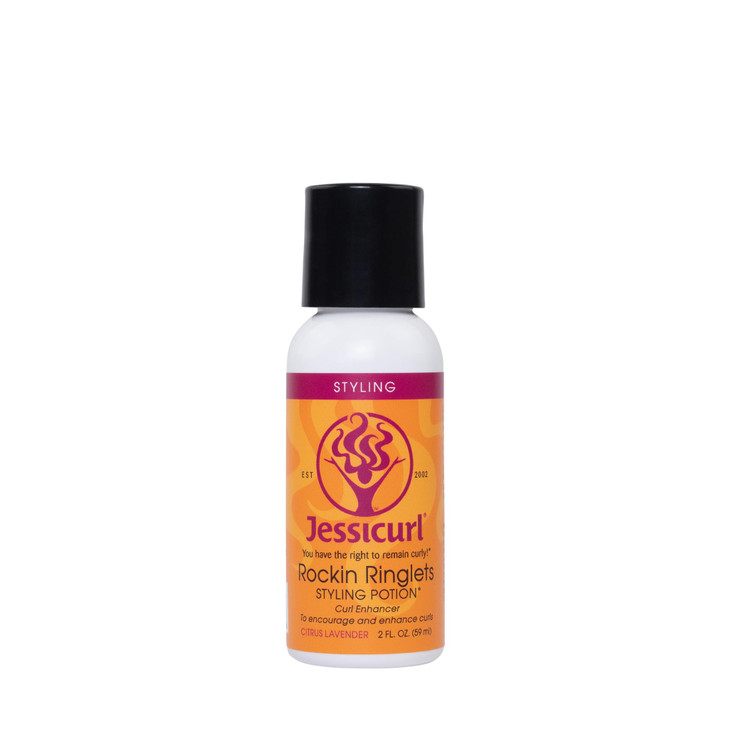 Jessicurl, Rockin' Ringlets Styling Potion, Citrus Lavender, 2 Fl oz. Curl Enhancer with Flaxseed Extract, Curl Defining Styler for Curly Hair and Fr online at globaldelivered