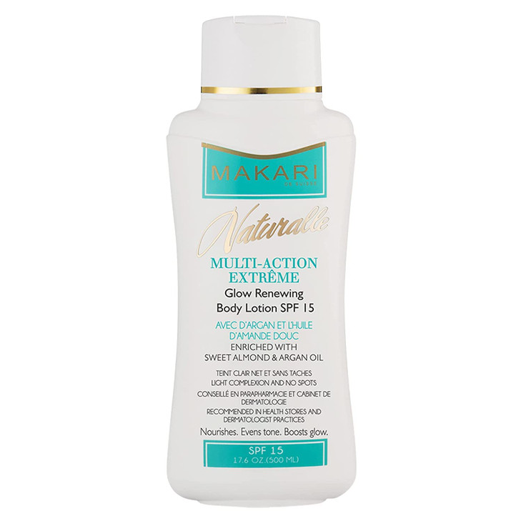 MAKARI Naturalle MultiAction Extreme Body Lotion SPF15 176 oz Moisturizes Softens Nourishes Enhances NaturalLooking Radi