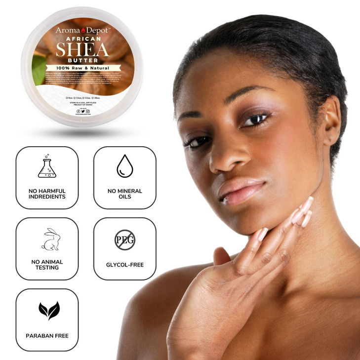 Raw African Shea Butter 32 oz IvoryWhite Grade A 100 Pure Natural Unrefined Fresh Moisturizing Ideal for Dry and Cracked
