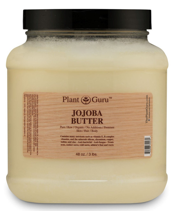 Jojoba Body Butter 3 lb 100 Pure Raw Fresh Natural Cold Pressed Skin Body and Hair Moisturizer DIY Creams Balms Lotions
