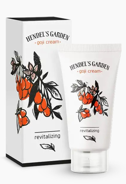 GOJI BERRY REVITALIZING MOISTURIZING ANTI AGE ANTI WRINKLE CREAM HENDELS GARDEN 1X50ML