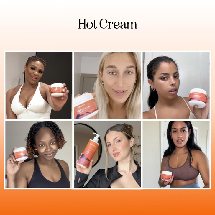 Premium Hot Cream Sweat Enhancer Firming Body Lotion for Women and Men and Body Sculpting Cellulite Workout Cream Ultra