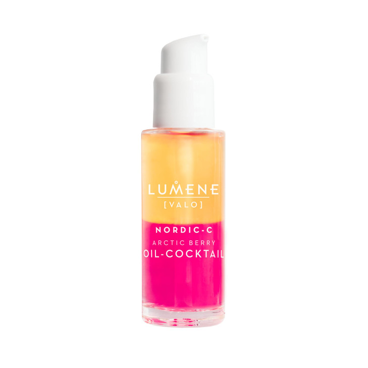 Lumene NordicC Valo Arctic Berry Face Oil AntioxidantRich Hydrating Serum with Vitamin C Vitamin E Hyaluronic Acid Reple