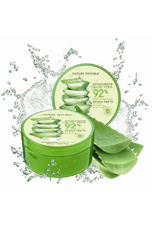 Nature Republic New Soothing Moisture Aloe Vera 92 Gel 1056 Fl Oz