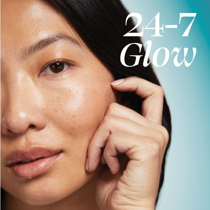 TULA Skin Care 247 Hydrating Day Night Cream AntiAging Moisturizer for Face Contains Watermelon Blueberry Extract 15 oz