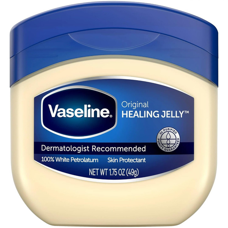 Vaseline 100 Pure Petroleum Jelly 175 Oz 49 Gr Jars Pack of 3