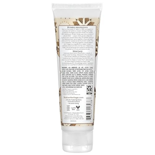 Nubian Heritage Hand Cream Raw Shea and Myrrh 4 Ounce