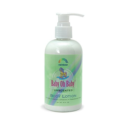 Rainbow Research Baby Oh Baby Body Lotion Unscented 8 Oz