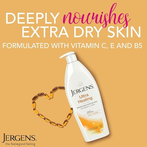 Jergens Ultra Healing Dry Skin Moisturizer White 21 Fl Oz