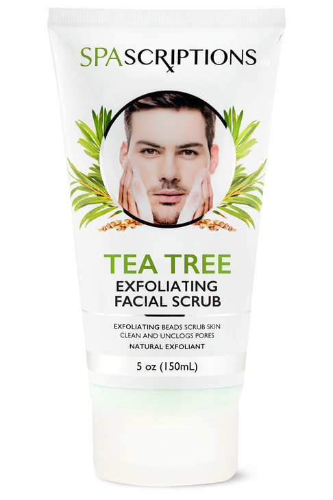 Face Exfoliating Scrub Turmeric Tea Tree Hyaluronic Acid Sugar Face Wash 5 Oz Tea Tree