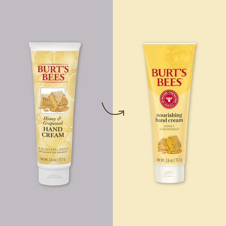 Burts Bees Nourishing Honey Grapeseed Oil Hand Cream 26 Oz