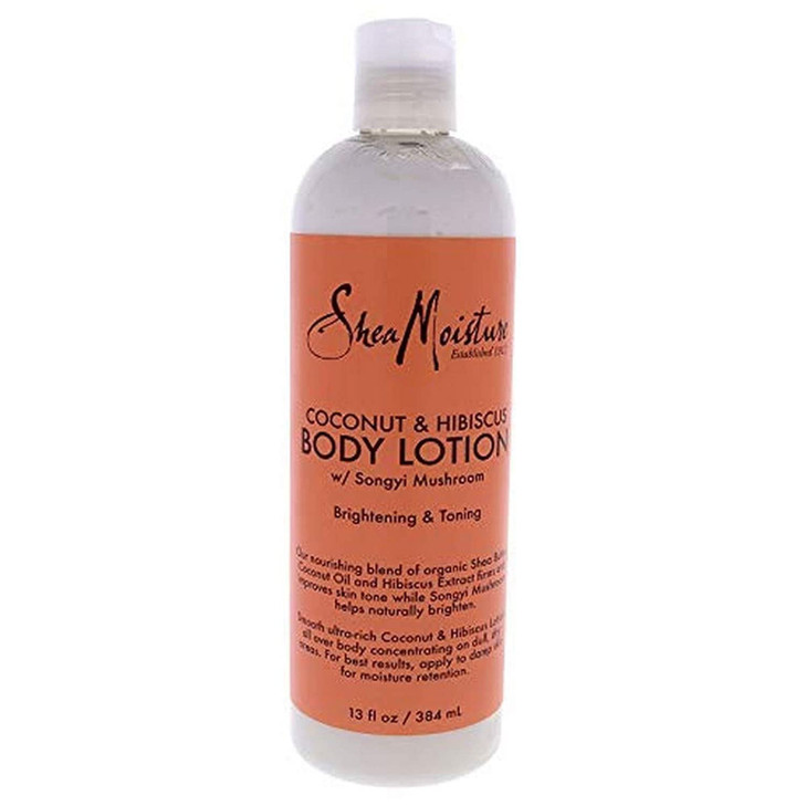 Sheamoisture Coconut Hibiscus Body Lotion 13 Oz Packaging may vary