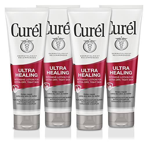 Curel Ultra Healing Intensive FragranceFree Lotion For ExtraDry Skin Ideal for Sensitive Skin Dermatologist Recommended