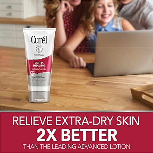 Curel Ultra Healing Intensive FragranceFree Lotion For ExtraDry Skin Ideal for Sensitive Skin Dermatologist Recommended