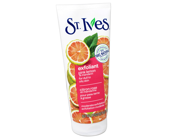 St Ives Radiant Skin Face Scrub Pink Lemon and Mandarin Orange 6 oz