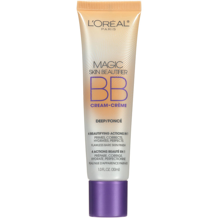 LOreal Paris Makeup Magic Skin Beautifier BB Cream Tinted Moisturizer Deep 1 fl oz 1 Count