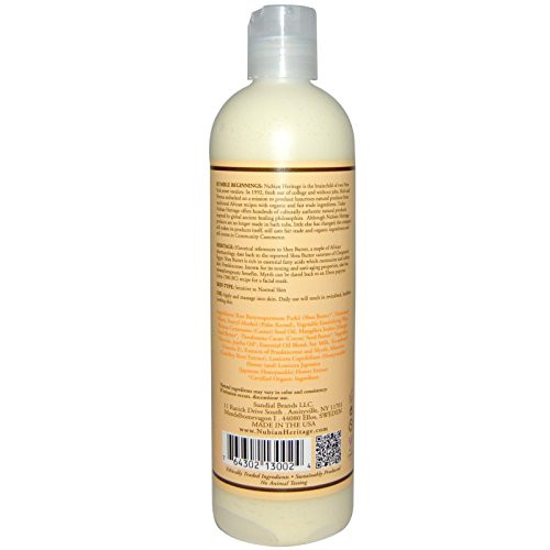 NUBIAN HERITAGE Raw Shea Butter Body Lotion 13 FZ