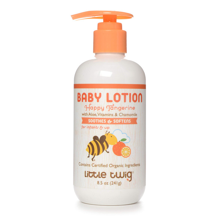 Little Twig Baby Lotion Natural Plant Derived Formula Tangerine 85 fl oz