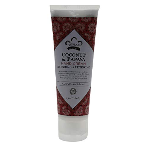 Nubian Heritage Hand Cream Coconut Papaya 4 Ounce